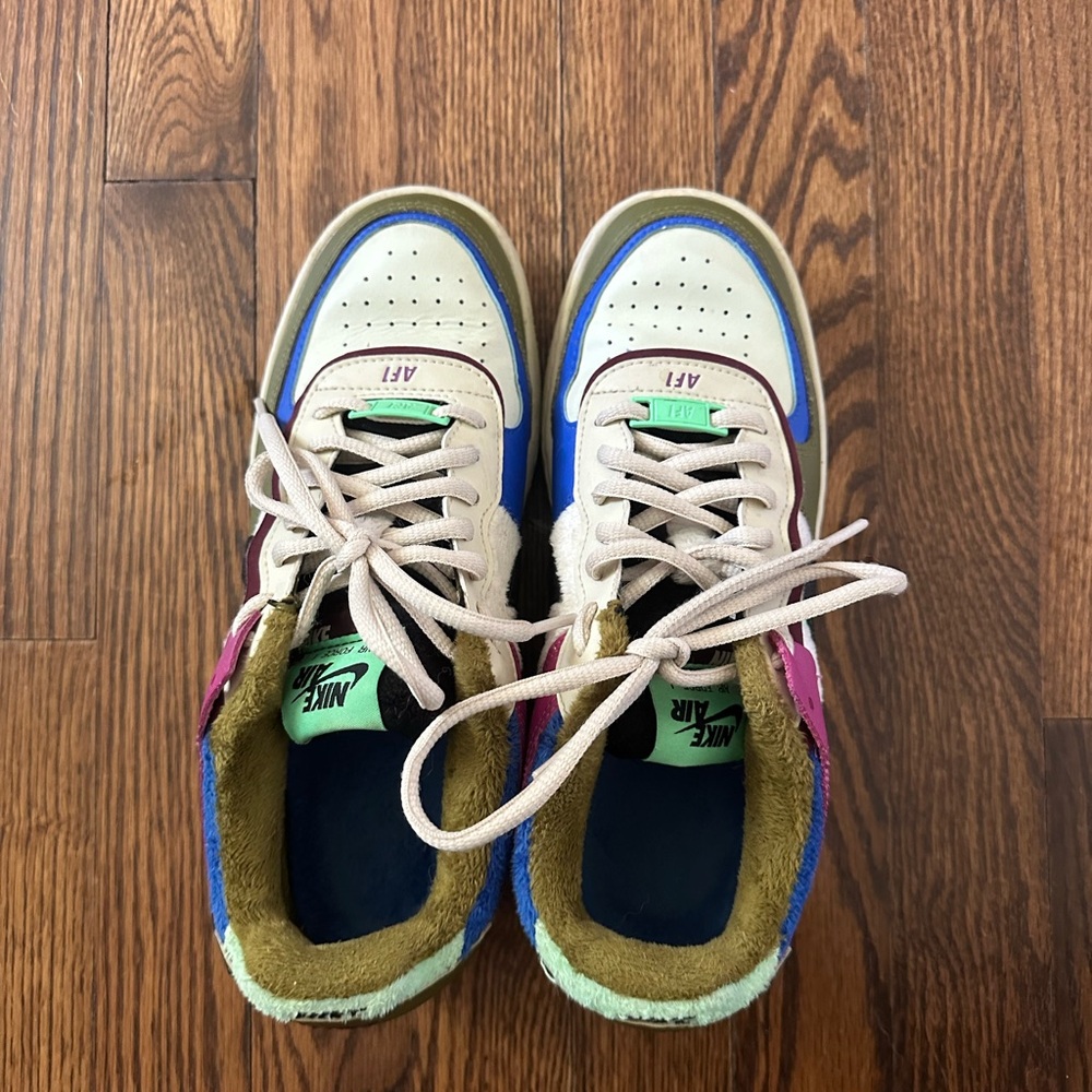 Nike Womens AF1 Sneakers - Multicolor